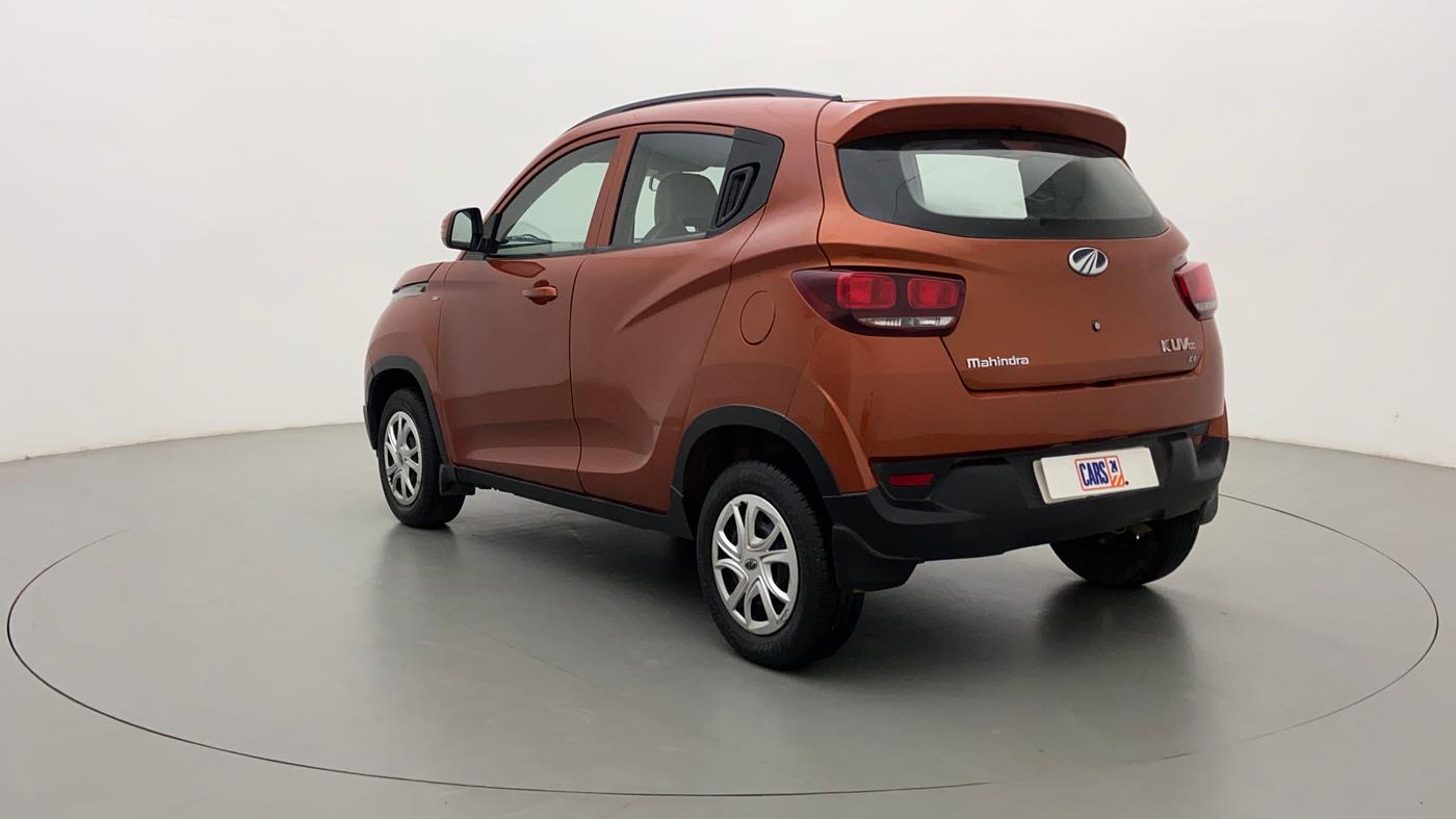 2017 Mahindra Kuv100 K4 6 STR, Petrol, Manual, 48,126 km, Left Back Diagonal