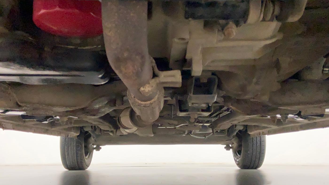 2017 Mahindra Kuv100 K4 6 STR, Petrol, Manual, 48,126 km, Front Underbody