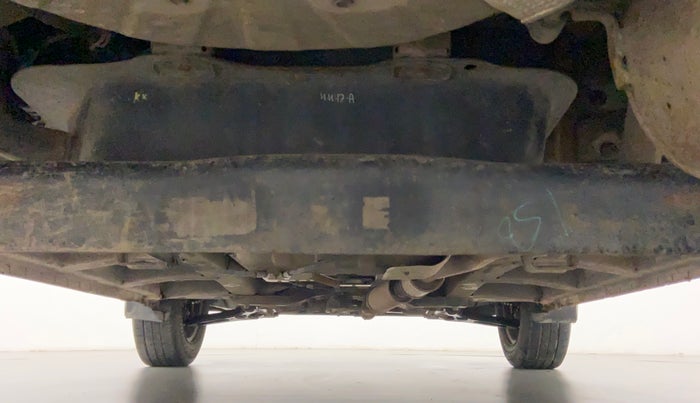 2017 Mahindra Kuv100 K4 6 STR, Petrol, Manual, 48,126 km, Rear Underbody