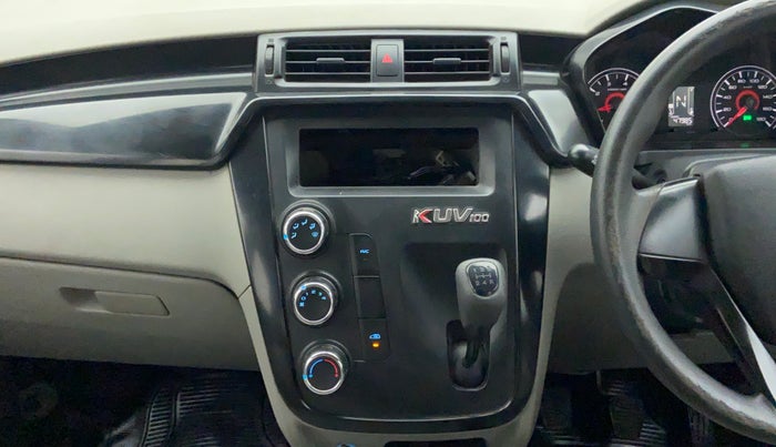2017 Mahindra Kuv100 K4 6 STR, Petrol, Manual, 48,126 km, Air Conditioner