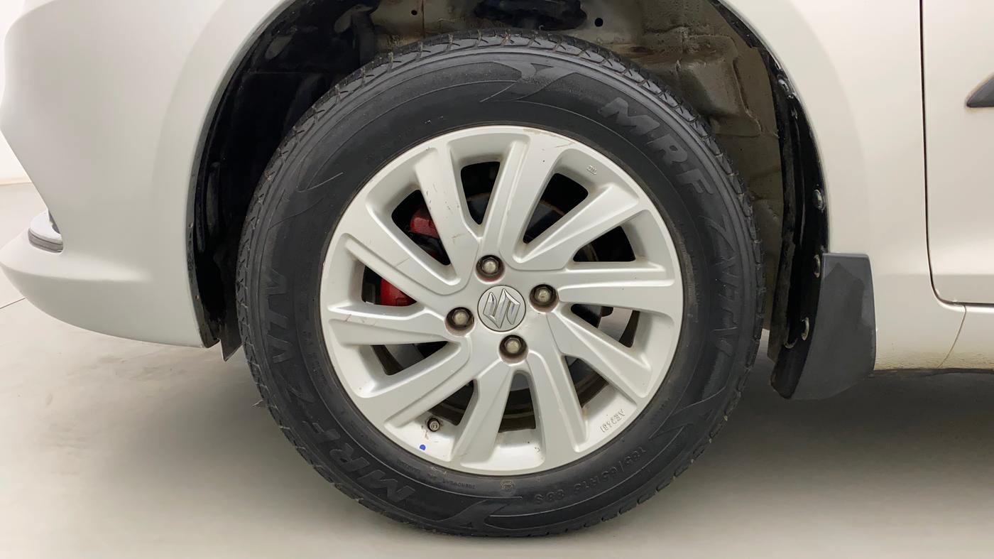 2015 Maruti Swift Dzire ZXI, Petrol, Manual, 28,746 km, Left Front Wheel
