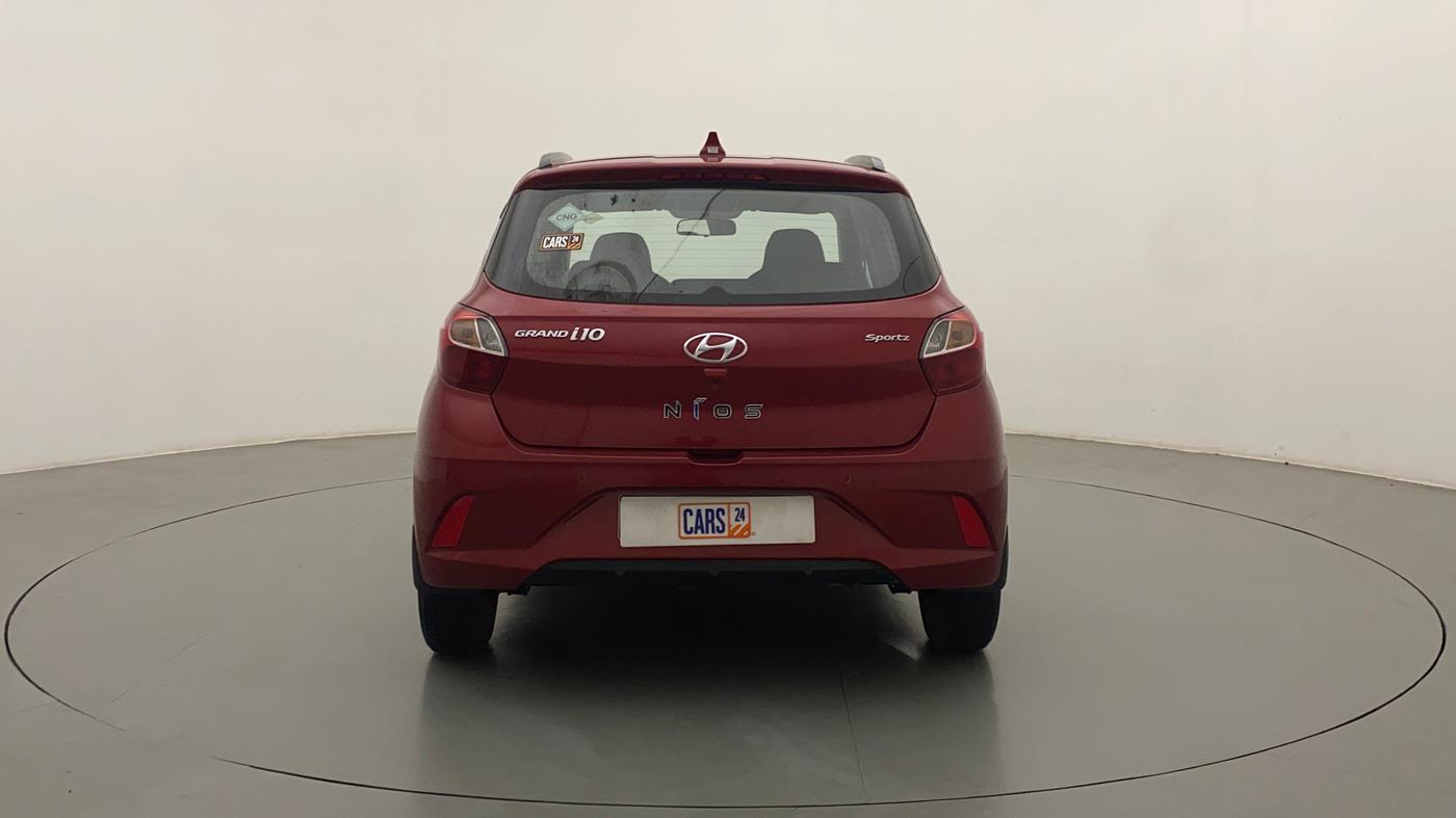 2022 Hyundai GRAND I10 NIOS SPORTZ 1.2 KAPPA VTVT CNG, CNG, Manual, 15,638 km, Back/Rear