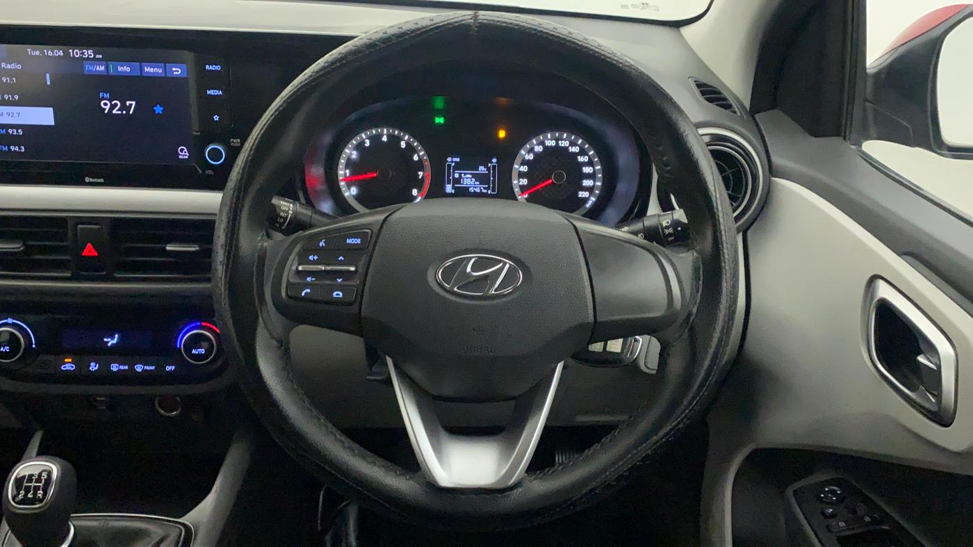 2022 Hyundai GRAND I10 NIOS SPORTZ 1.2 KAPPA VTVT CNG, CNG, Manual, 15,638 km, Steering Wheel Close Up