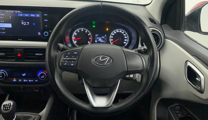 2022 Hyundai GRAND I10 NIOS SPORTZ 1.2 KAPPA VTVT CNG, CNG, Manual, 15,638 km, Steering Wheel Close Up