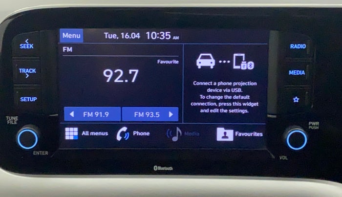 2022 Hyundai GRAND I10 NIOS SPORTZ 1.2 KAPPA VTVT CNG, CNG, Manual, 15,638 km, Infotainment System