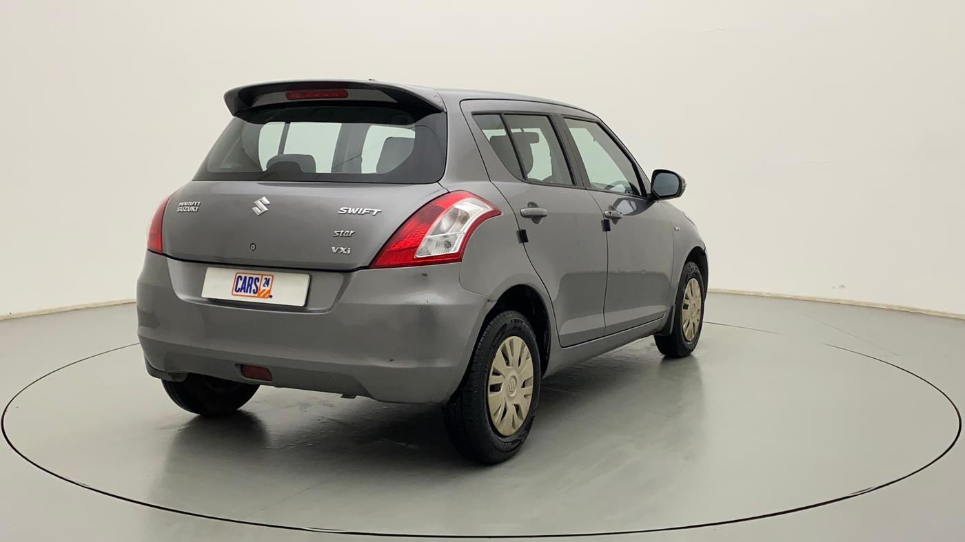 2013 Maruti Swift VXI, Petrol, Manual, 77,946 km, Right Back Diagonal