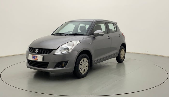 2013 Maruti Swift VXI, Petrol, Manual, 77,946 km, Left Front Diagonal