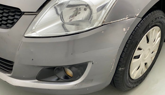 2013 Maruti Swift VXI, Petrol, Manual, 77,946 km, Front bumper - Minor scratches