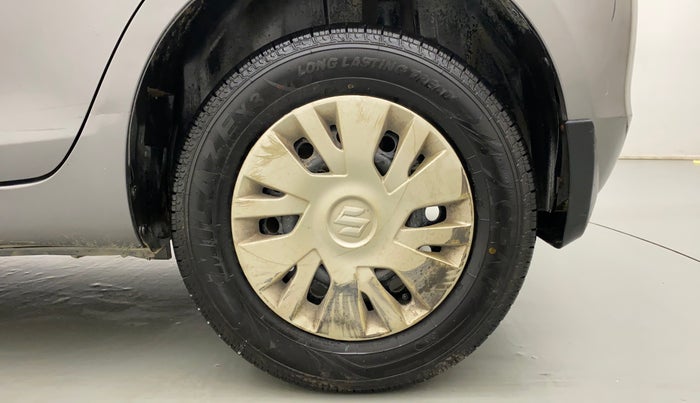 2013 Maruti Swift VXI, Petrol, Manual, 77,946 km, Left Rear Wheel