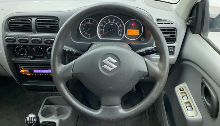 2014 Maruti Alto K10 VXI, Petrol, Manual, 1,22,157 km, Steering Wheel Close Up