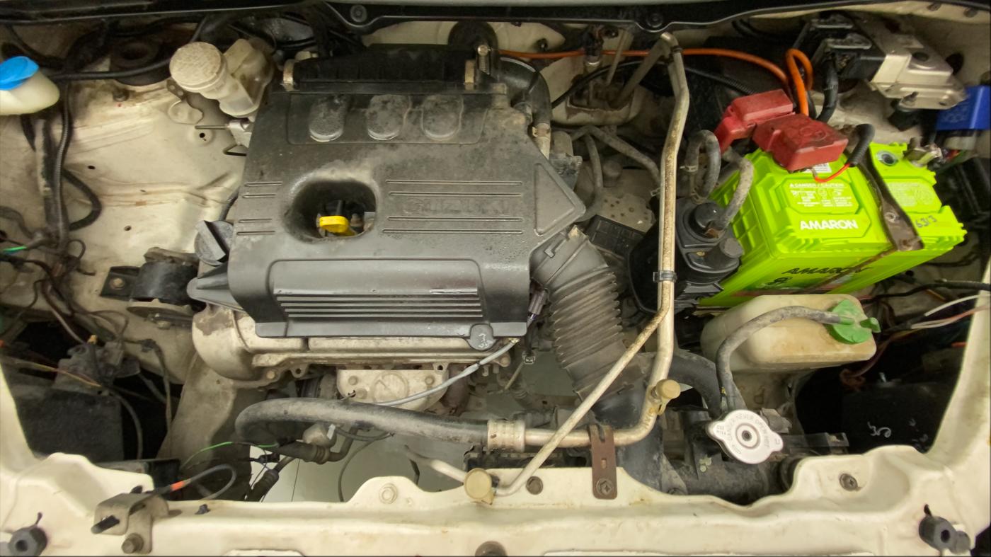 2015 Maruti Wagon R 1.0 VXI AMT, Petrol, Automatic, 54,429 km, Open Bonet