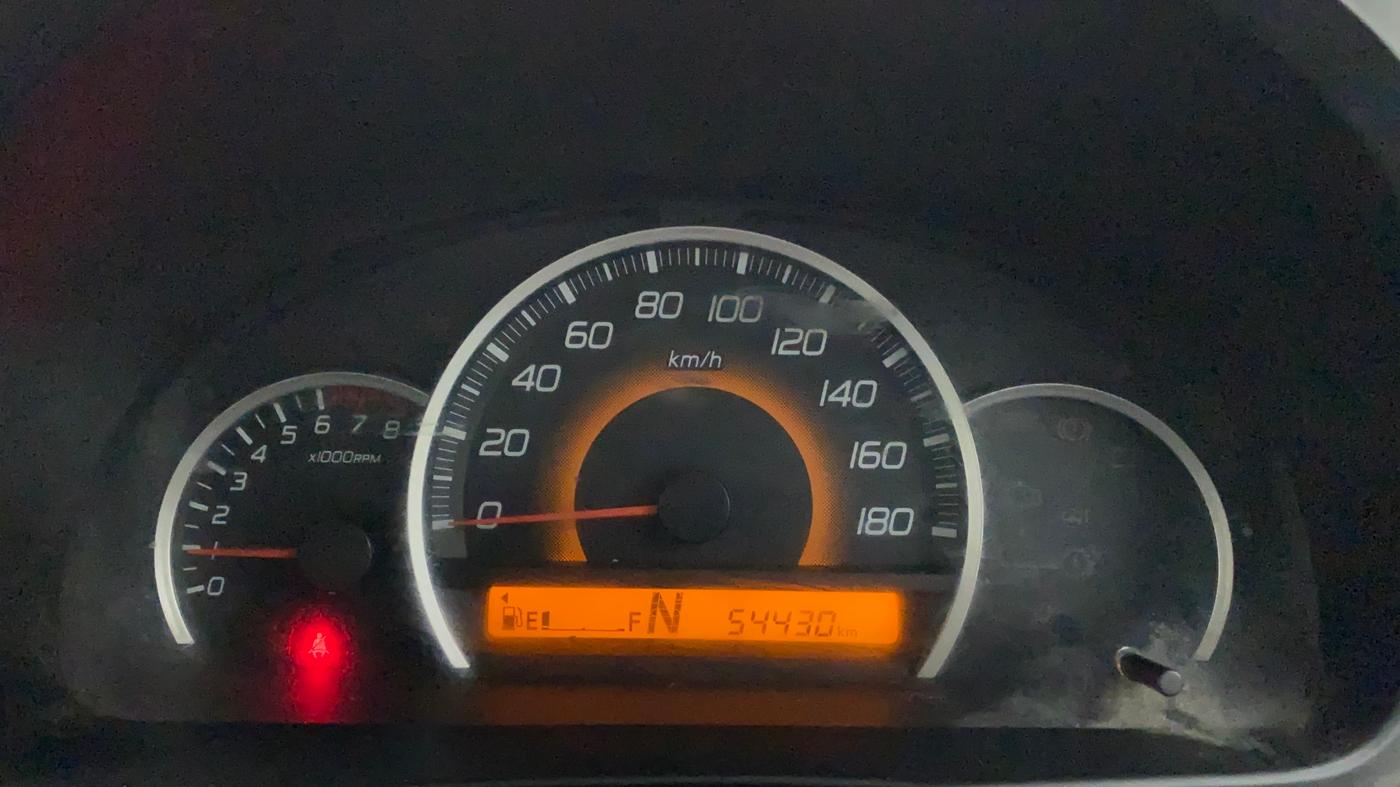 2015 Maruti Wagon R 1.0 VXI AMT, Petrol, Automatic, 54,429 km, Odometer Image