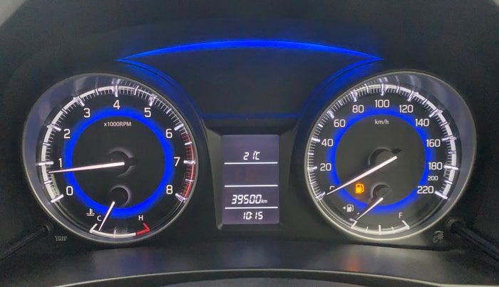 2017 Maruti Baleno DELTA PETROL 1.2, Petrol, Manual, 39,459 km, Odometer Image