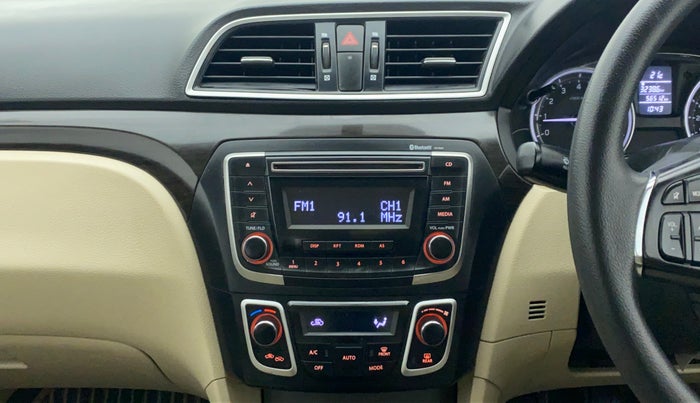 2017 Maruti Ciaz ZETA 1.4 VVT, Petrol, Manual, 56,606 km, Air Conditioner