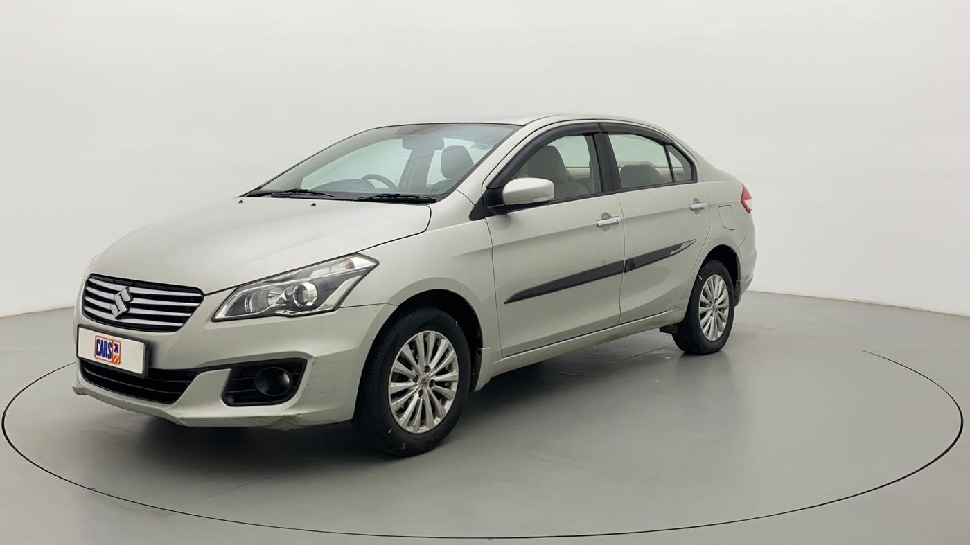 2017 Maruti Ciaz ZETA 1.4 VVT, Petrol, Manual, 56,606 km, Left Front Diagonal