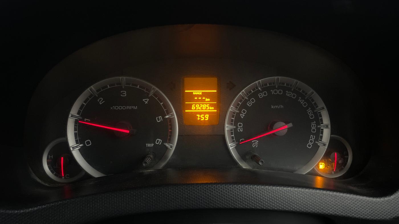 2012 Maruti Swift VDI, Diesel, Manual, 69,332 km, Odometer Image