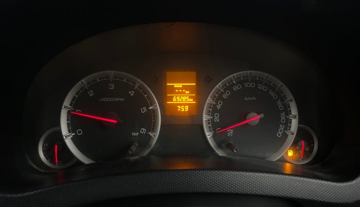 2012 Maruti Swift VDI, Diesel, Manual, 69,284 km, Odometer Image