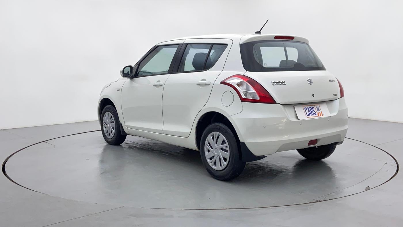 2014 Maruti Swift VXI D, Petrol, Manual, 28,893 km, Left Back Diagonal (45- Degree) View