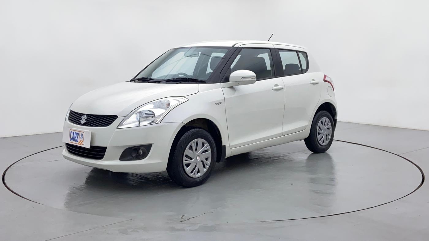 2014 Maruti Swift VXI D, Petrol, Manual, 28,893 km, Left Front Diagonal (45- Degree) View