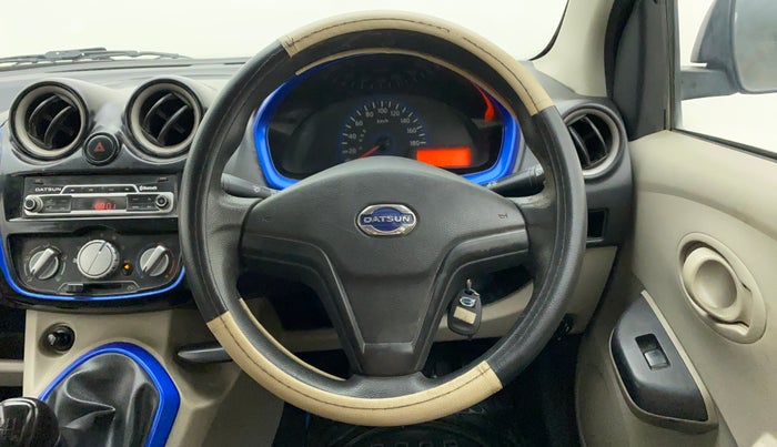 2017 Datsun Go ANNIVERSARY EDITION, Petrol, Manual, 50,724 km, Steering Wheel Close Up
