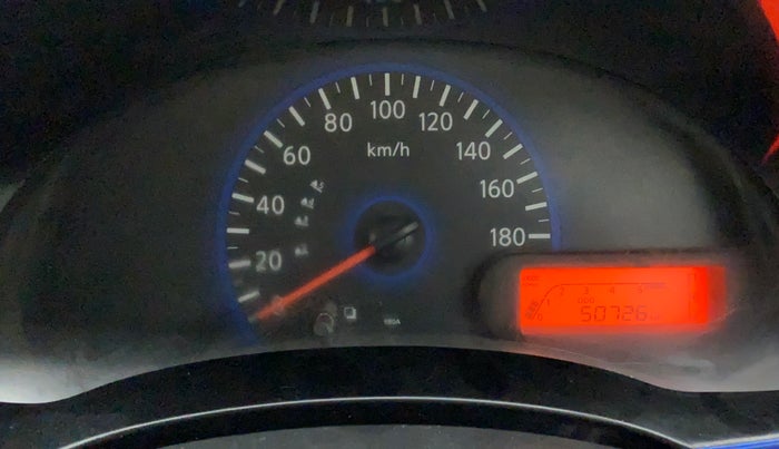 2017 Datsun Go ANNIVERSARY EDITION, Petrol, Manual, 50,724 km, Odometer Image