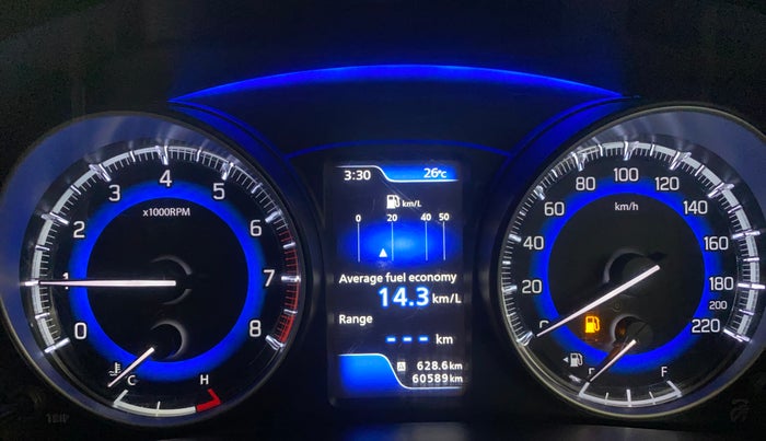 2020 Maruti Baleno ZETA PETROL 1.2, Petrol, Manual, 60,525 km, Odometer Image