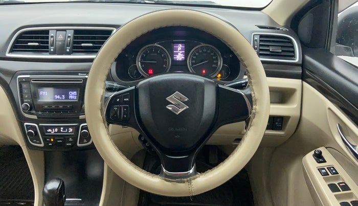 2015 Maruti Ciaz ZXI AT, Petrol, Automatic, 80,532 km, Steering Wheel Close Up