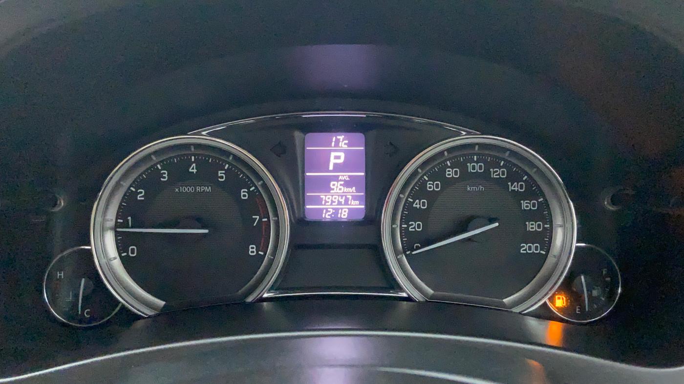 2015 Maruti Ciaz ZXI AT, Petrol, Automatic, 80,532 km, Odometer View