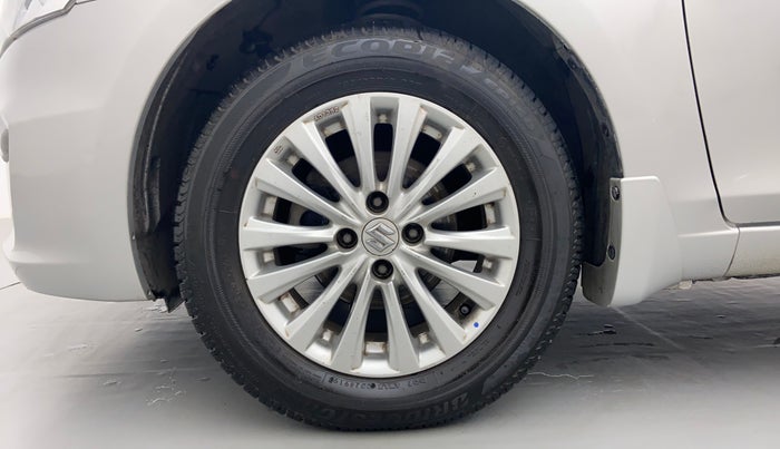 2015 Maruti Ciaz ZXI AT, Petrol, Automatic, 80,532 km, Left Front Wheel