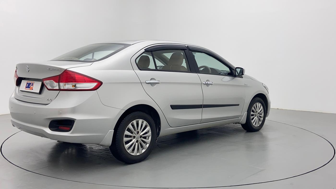 2015 Maruti Ciaz ZXI AT, Petrol, Automatic, 80,532 km, Right Back Diagonal (45- Degree) View