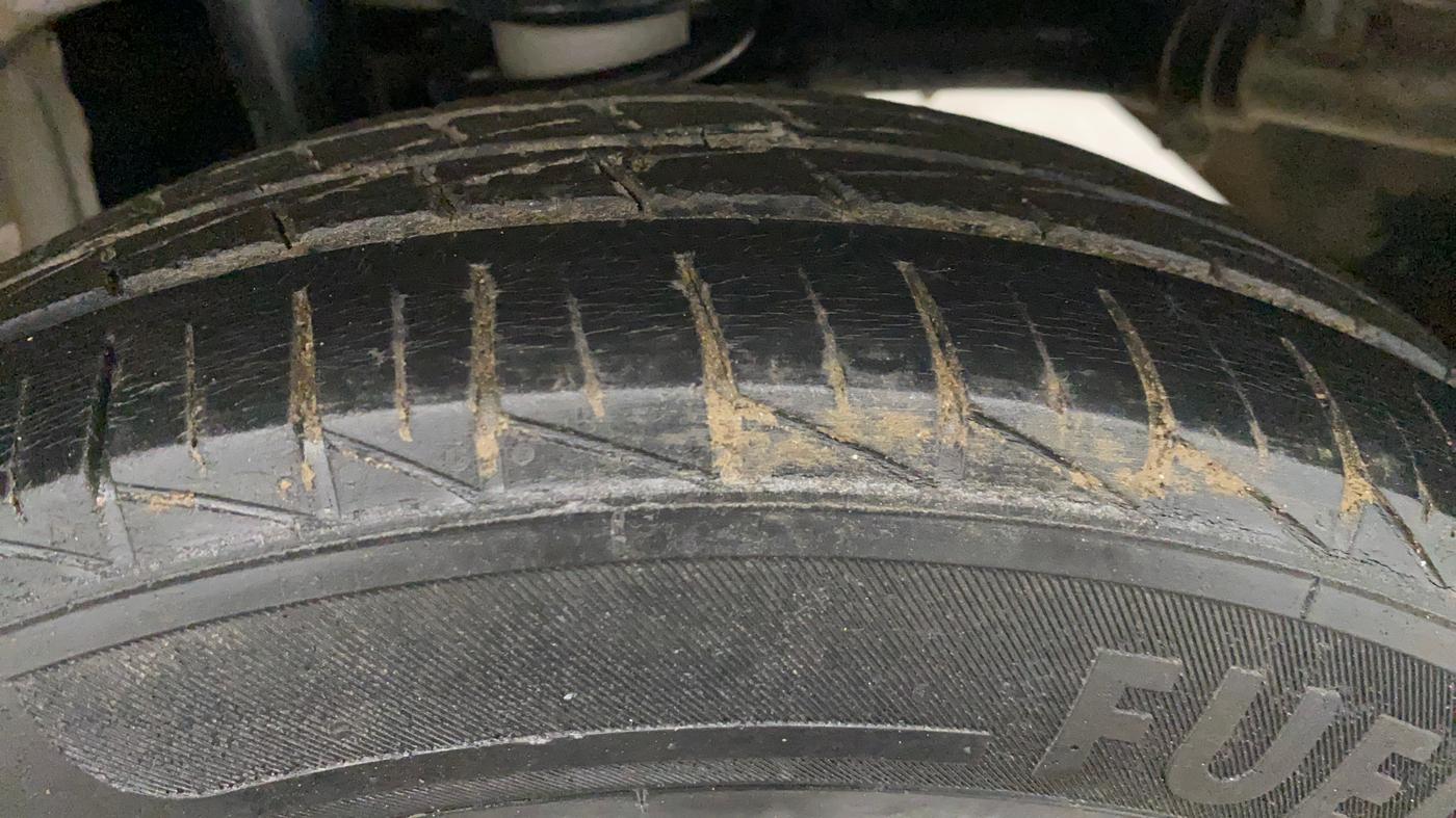 2021 Maruti Alto VXI, Petrol, Manual, 36,264 km, Left Rear Tyre Tread