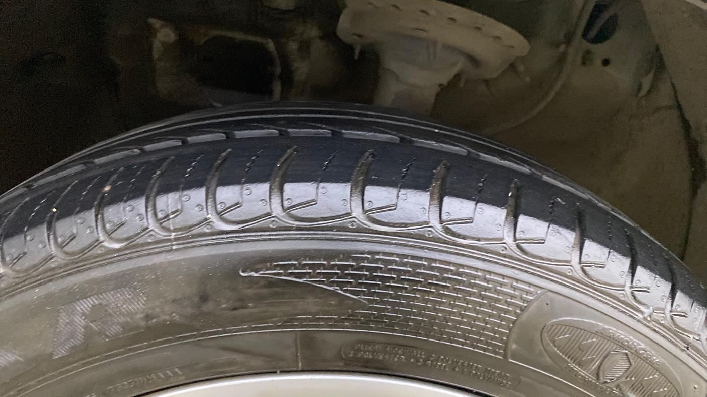 2016 Hyundai Creta S 1.6 PETROL, Petrol, Manual, 47,477 km, Left Front Tyre Tread