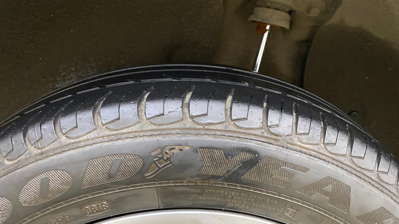 2016 Hyundai Creta S 1.6 PETROL, Petrol, Manual, 47,477 km, Left Rear Tyre Tread