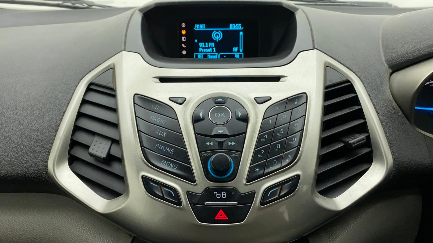 2015 Ford Ecosport TITANIUM 1.5L PETROL AT, Petrol, Automatic, 84,432 km, Infotainment System