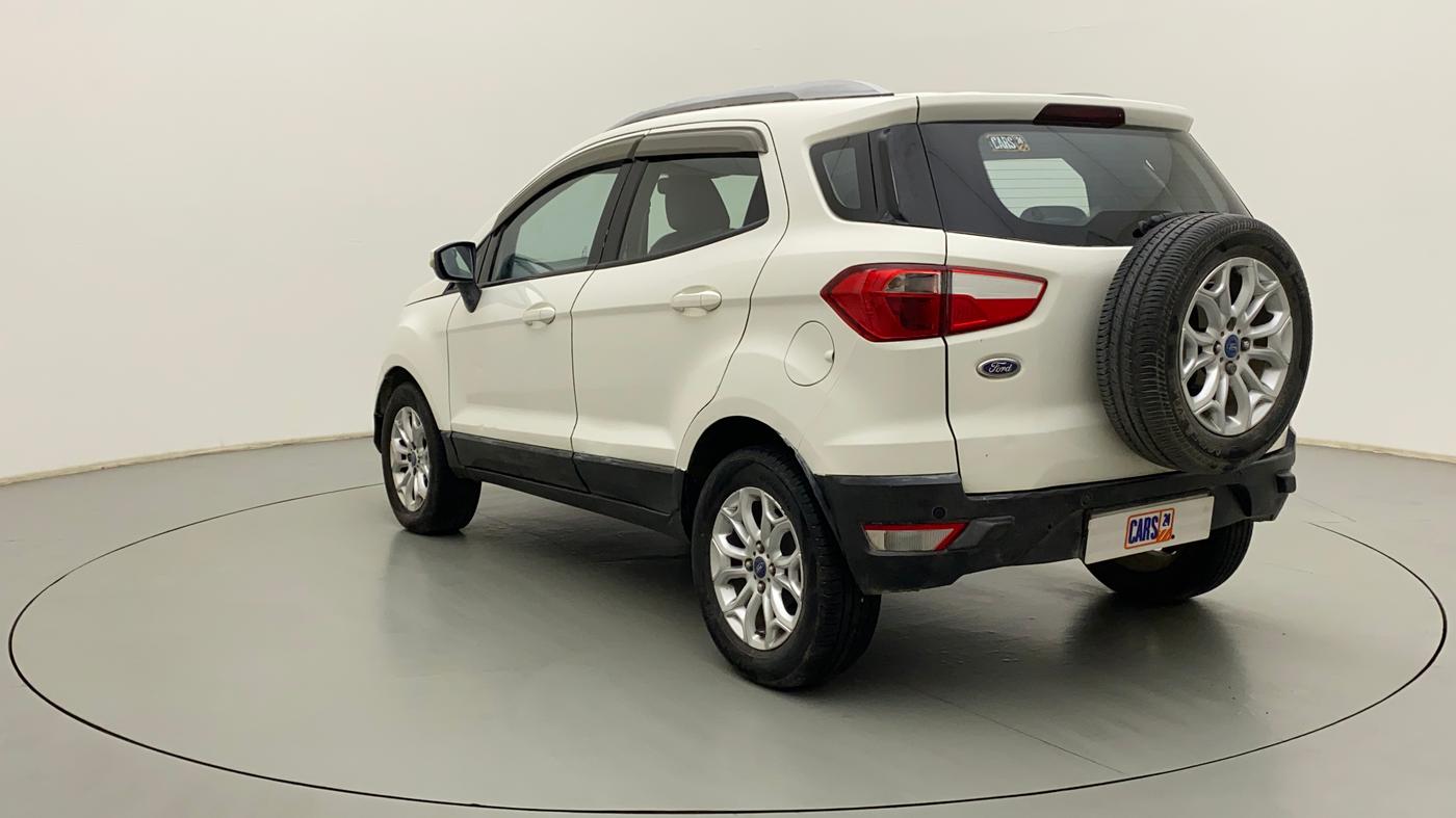 2015 Ford Ecosport TITANIUM 1.5L PETROL AT, Petrol, Automatic, 84,432 km, Left Back Diagonal