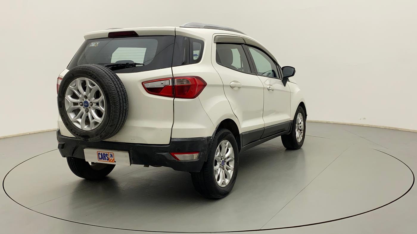 2015 Ford Ecosport TITANIUM 1.5L PETROL AT, Petrol, Automatic, 84,432 km, Right Back Diagonal