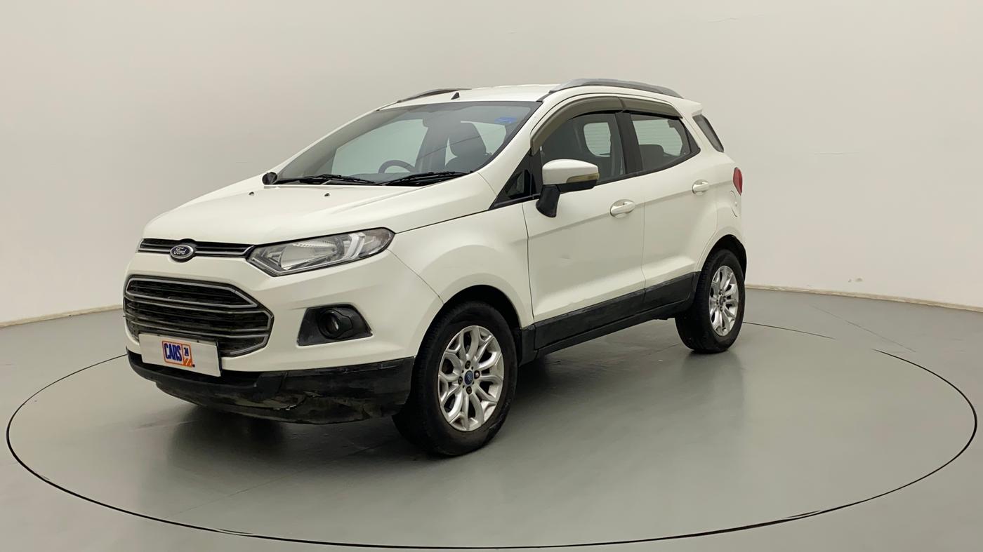 2015 Ford Ecosport TITANIUM 1.5L PETROL AT, Petrol, Automatic, 84,432 km, Left Front Diagonal