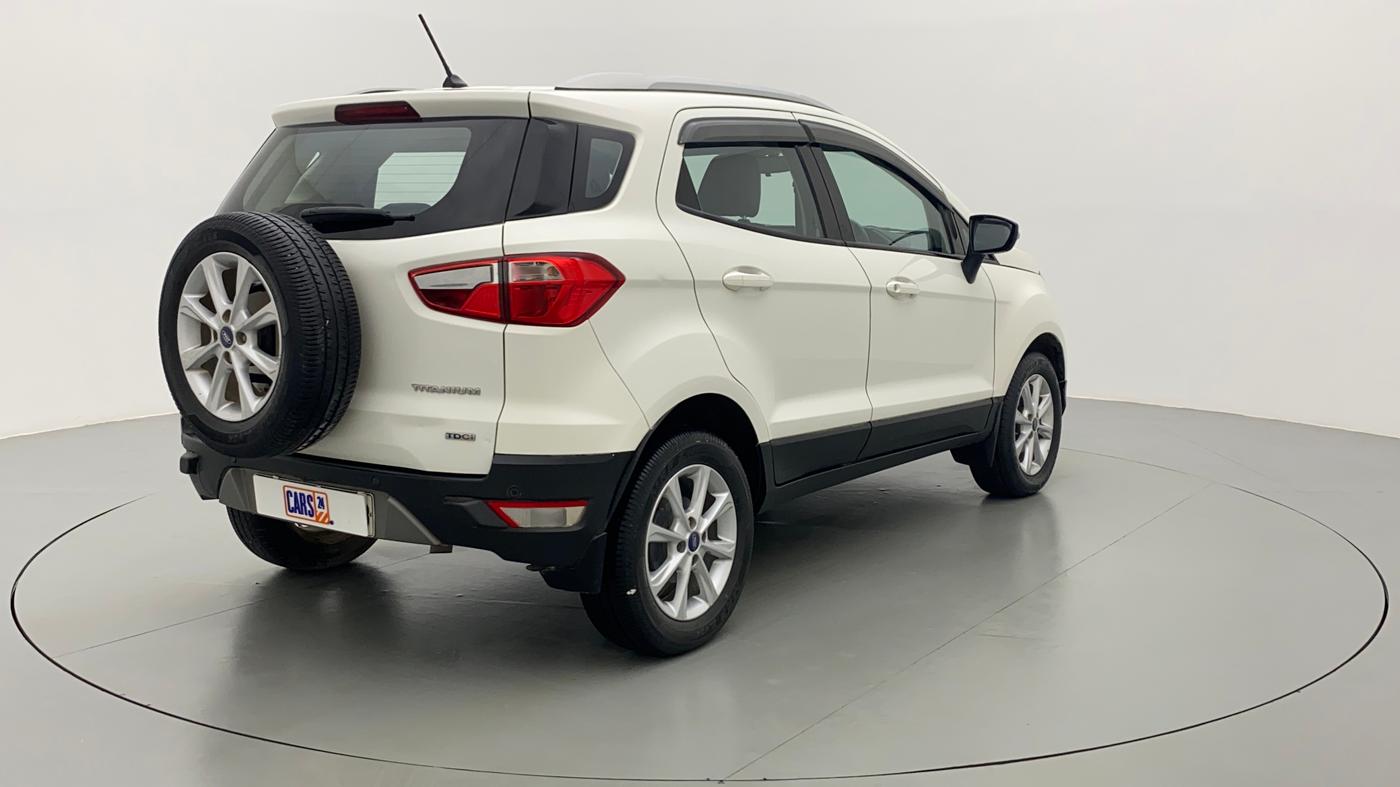 2018 Ford Ecosport 1.5TITANIUM TDCI, Diesel, Manual, 65,678 km, Right Back Diagonal