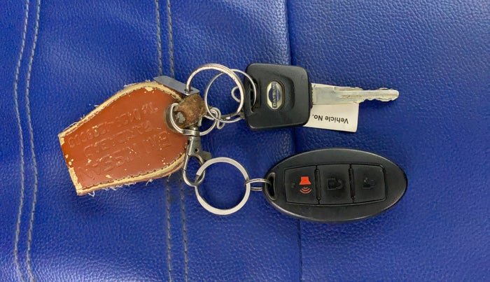 2018 Datsun Go Plus T, Petrol, Manual, 16,994 km, Key Close Up