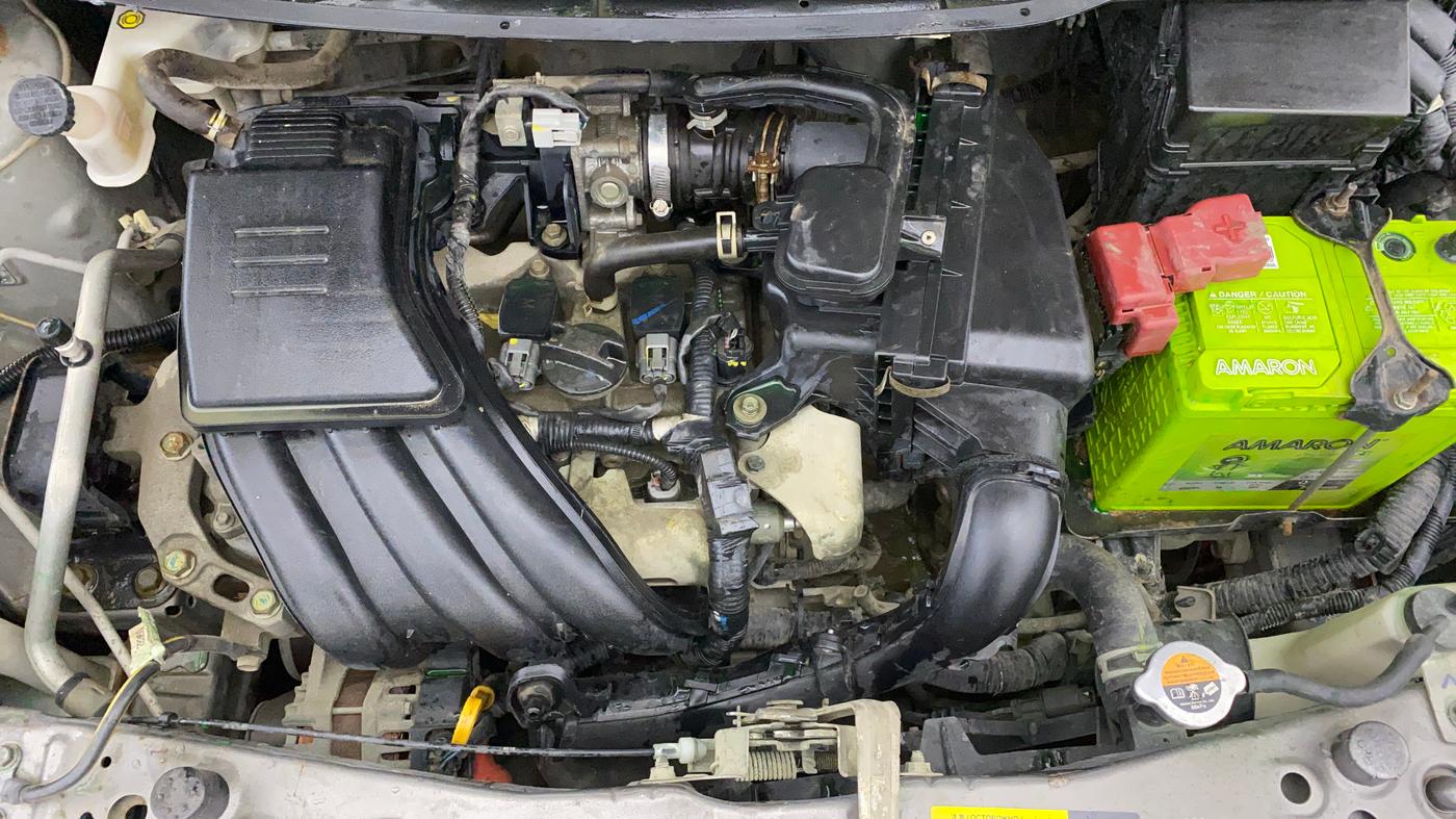 2018 Datsun Go Plus T, Petrol, Manual, 17,085 km, Engine View