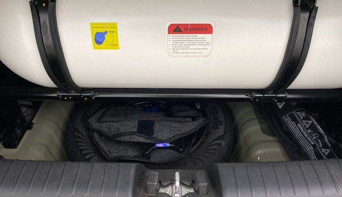 2025 Hyundai EXTER SX 1.2 MT Hy-CNG Duo , CNG, Manual, 11,096 km, Boot Inside