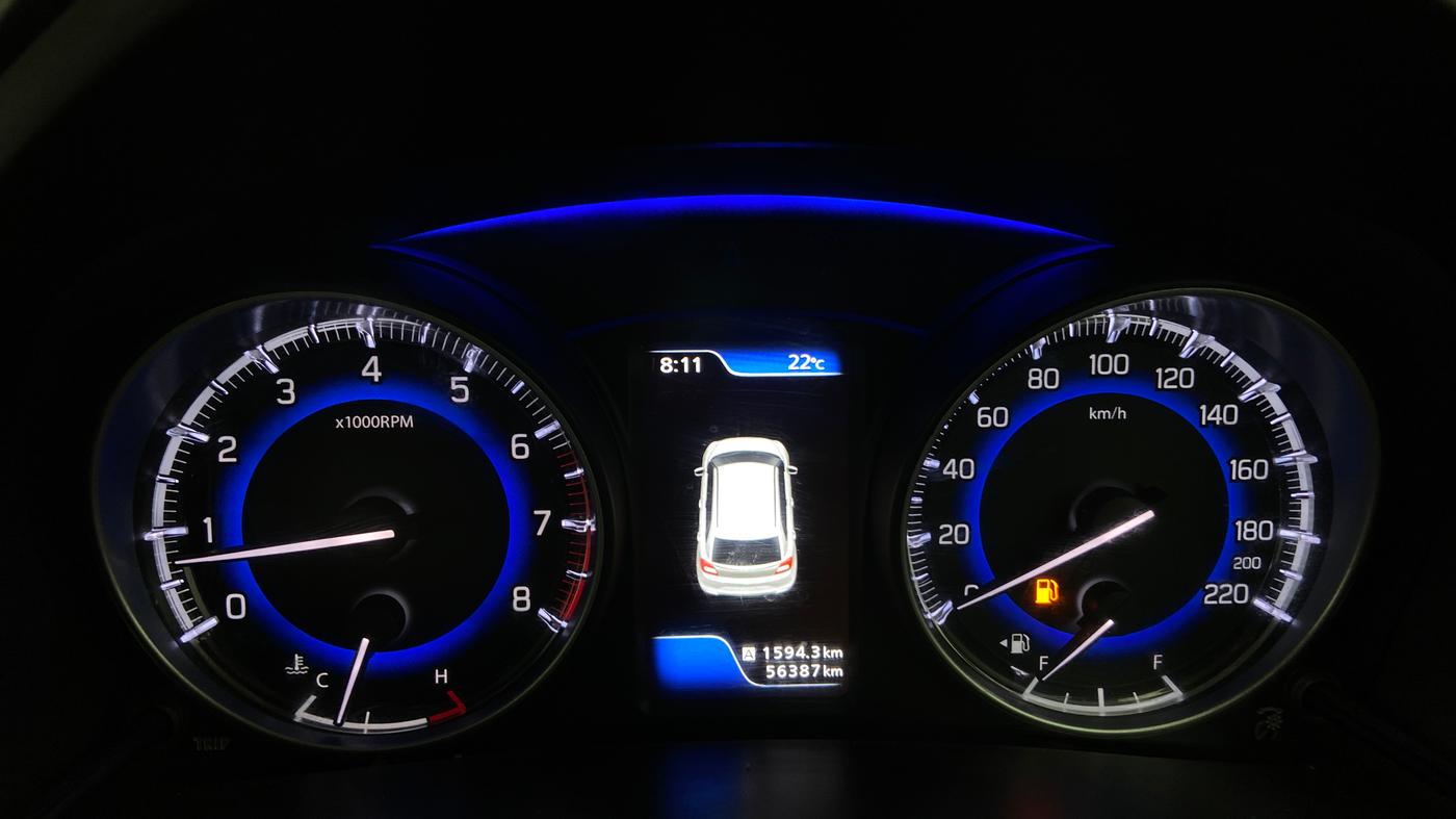2017 Maruti Baleno ZETA 1.2 K12, Petrol, Manual, 56,410 km, Odometer Image