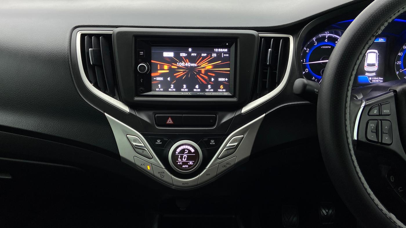 2017 Maruti Baleno ZETA 1.2 K12, Petrol, Manual, 56,410 km, Air Conditioner