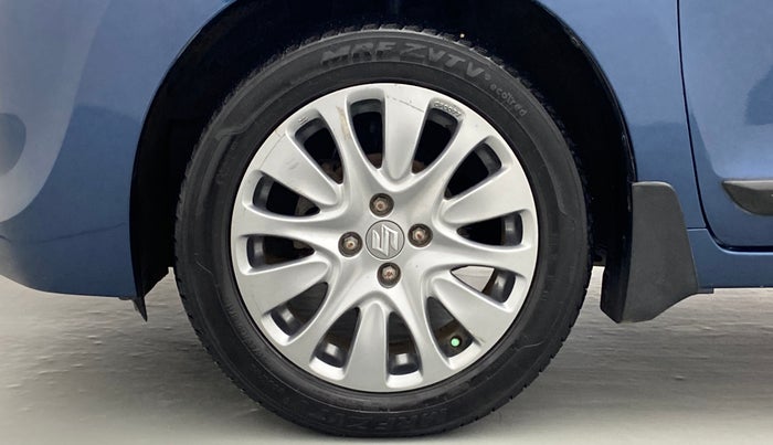 2017 Maruti Baleno ZETA 1.2 K12, Petrol, Manual, 56,410 km, Left Front Wheel