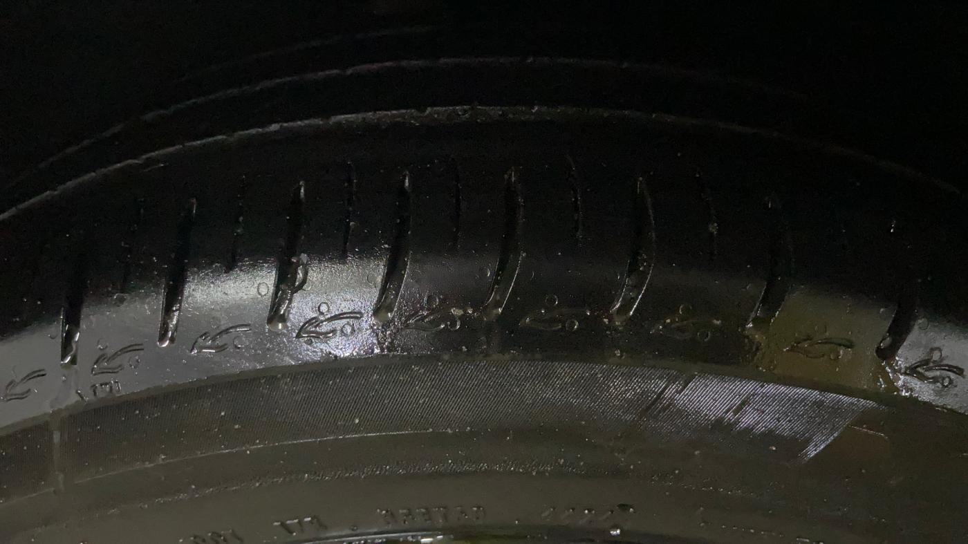 2025 Tata ALTROZ XZ PLUS PETROL, Petrol, Manual, 9,170 km, Left Front Tyre Tread