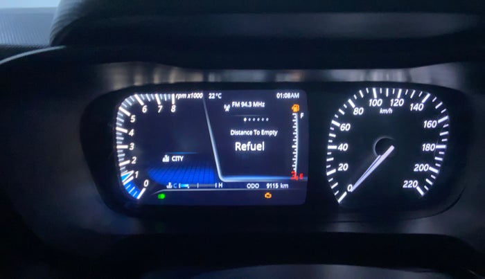 2025 Tata ALTROZ XZ PLUS PETROL, Petrol, Manual, 9,104 km, Odometer Image