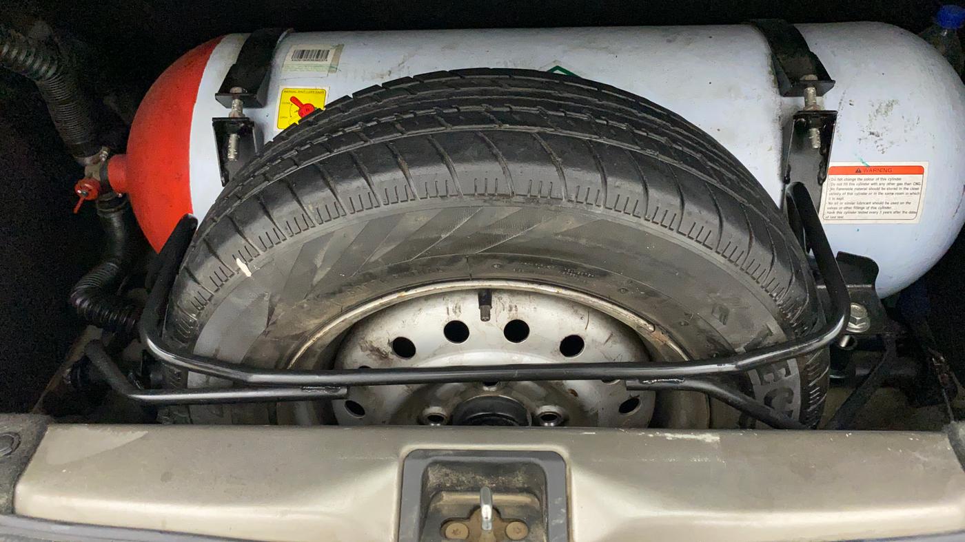 2019 Maruti New Wagon-R 1.0 Lxi (o) cng, CNG, Manual, 97,574 km, Spare Tyre