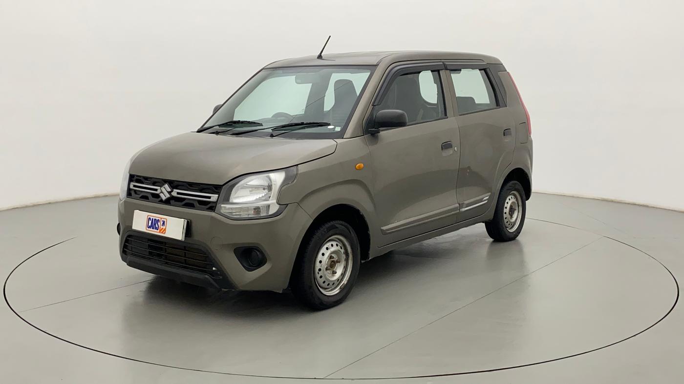 2019 Maruti New Wagon-R 1.0 Lxi (o) cng, CNG, Manual, 97,574 km, Left Front Diagonal