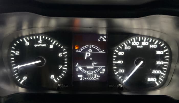 2022 Tata ALTROZ XMA PLUS PETROL, Petrol, Manual, 77,101 km, Odometer Image