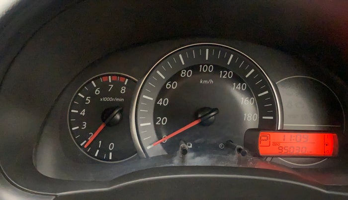 2017 Nissan Micra XV CVT, Petrol, Automatic, 95,002 km, Odometer Image